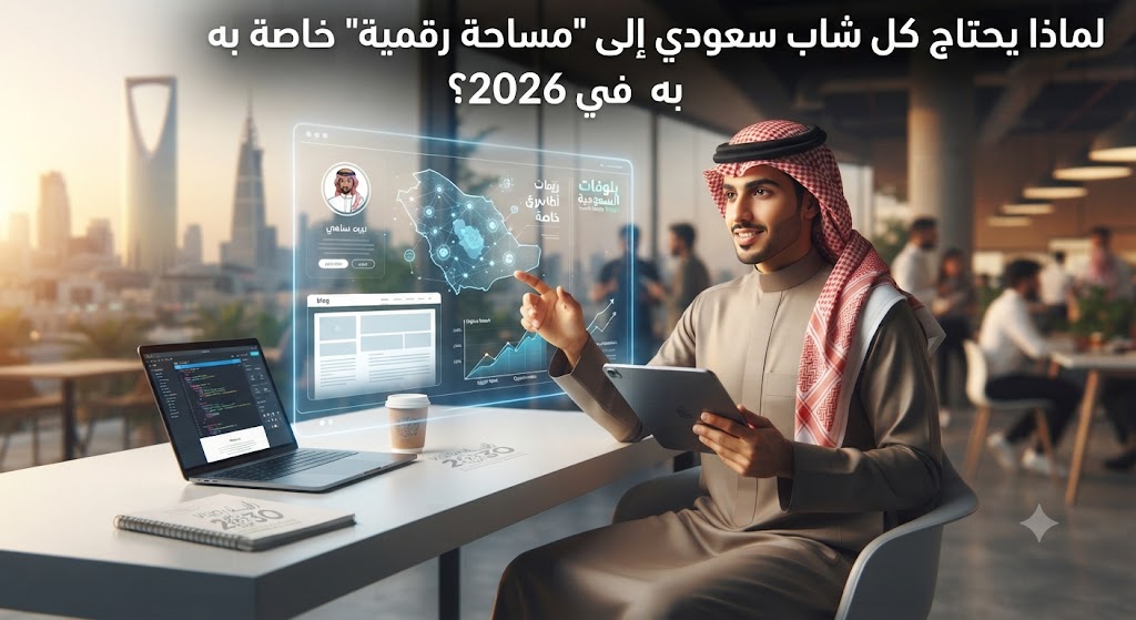 لماذا يحتاج كل شاب سعودي إلى "مساحة رقمية" خاصة به في 2026؟