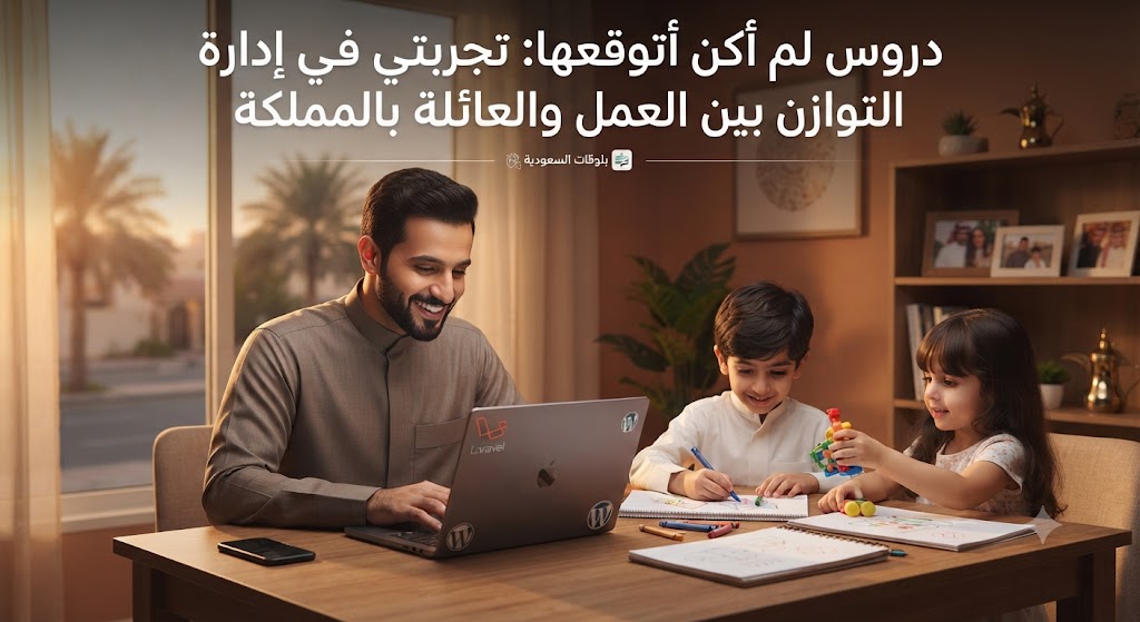 دروس لم أكن أتوقعها: تجربتي في إدارة التوازن بين العمل والعائلة بالمملكة