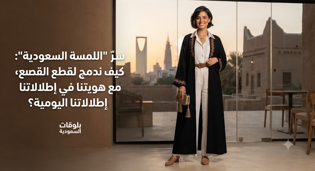 سرّ “اللمسة السعودية”: كيف ندمج القطع العصرية مع هويتنا في إطلالاتنا اليومية؟