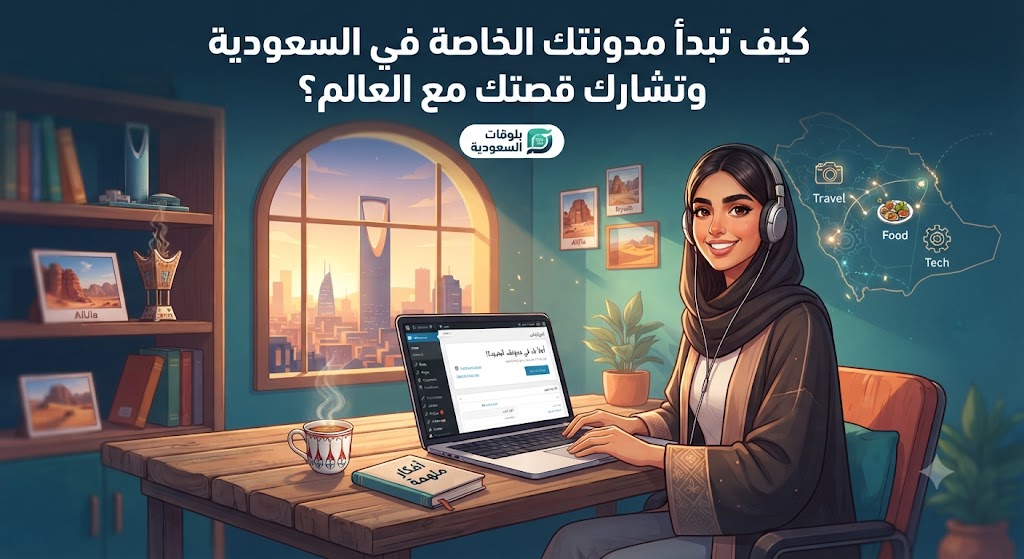كيف تبدأ مدونتك الخاصة في السعودية وتشارك قصتك مع العالم؟