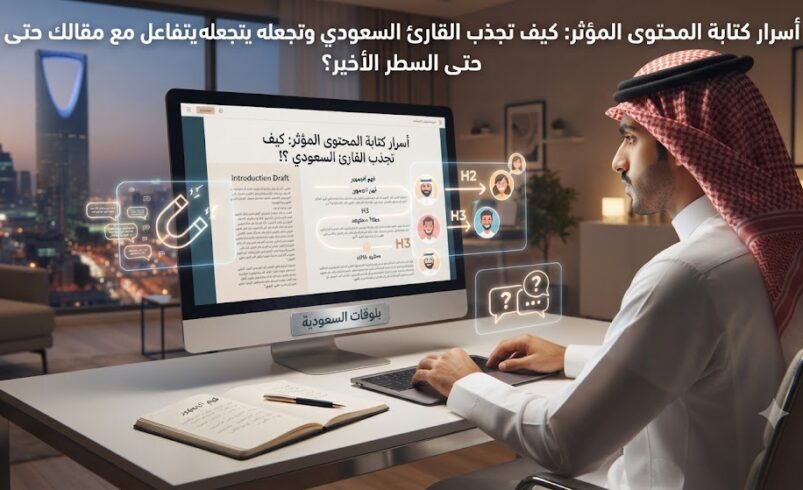 أسرار كتابة المحتوى المؤثر: كيف تجذب القارئ السعودي وتجعله يتفاعل مع مقالك حتى السطر الأخير؟