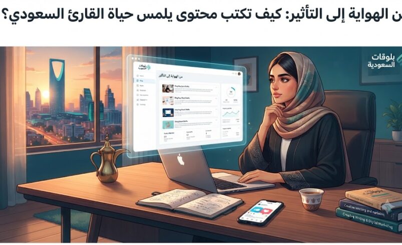 من الهواية إلى التأثير: كيف تكتب محتوى يلمس حياة القارئ السعودي؟