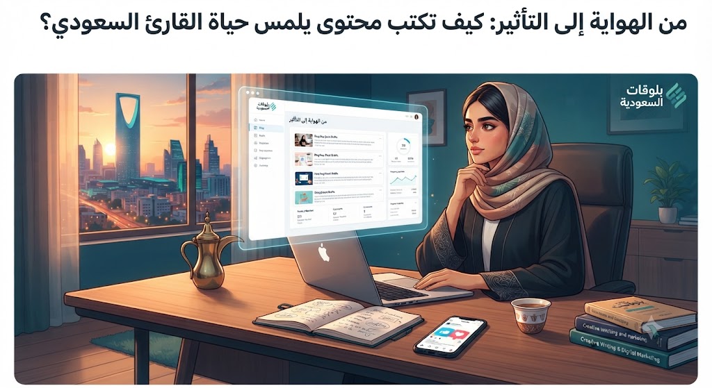 من الهواية إلى التأثير: كيف تكتب محتوى يلمس حياة القارئ السعودي؟